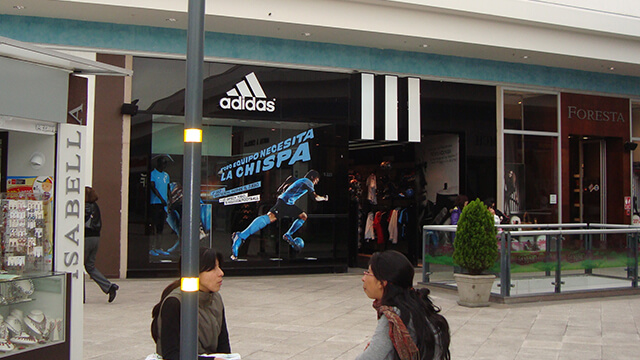 tienda adidas plaza san miguel